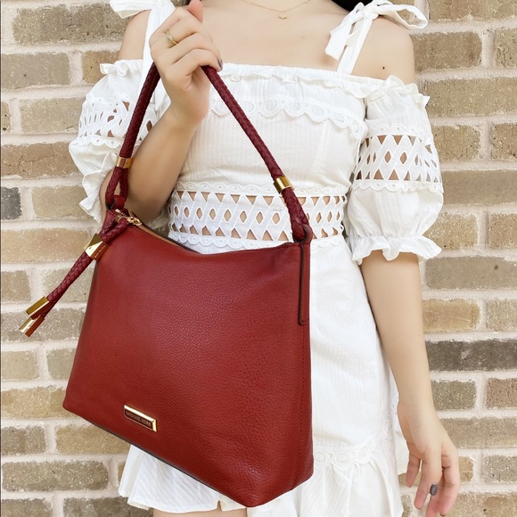 Gaby’sBags 👜💕 Michael Kors Hobo Tote Red - Picture 3 of 9